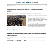 Tablet Screenshot of israelpalestinenews.org